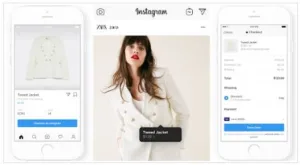 checkout with instagram